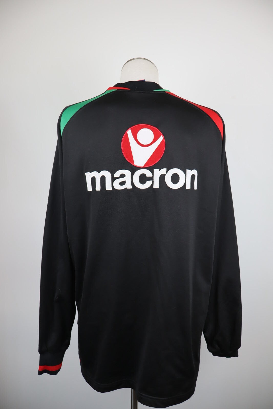 MACRON TERNANA MAGLIA CALCIO UOMO Tg 2XL SOCCER TRIKOT MAN JERSEY SHIRT SPORT