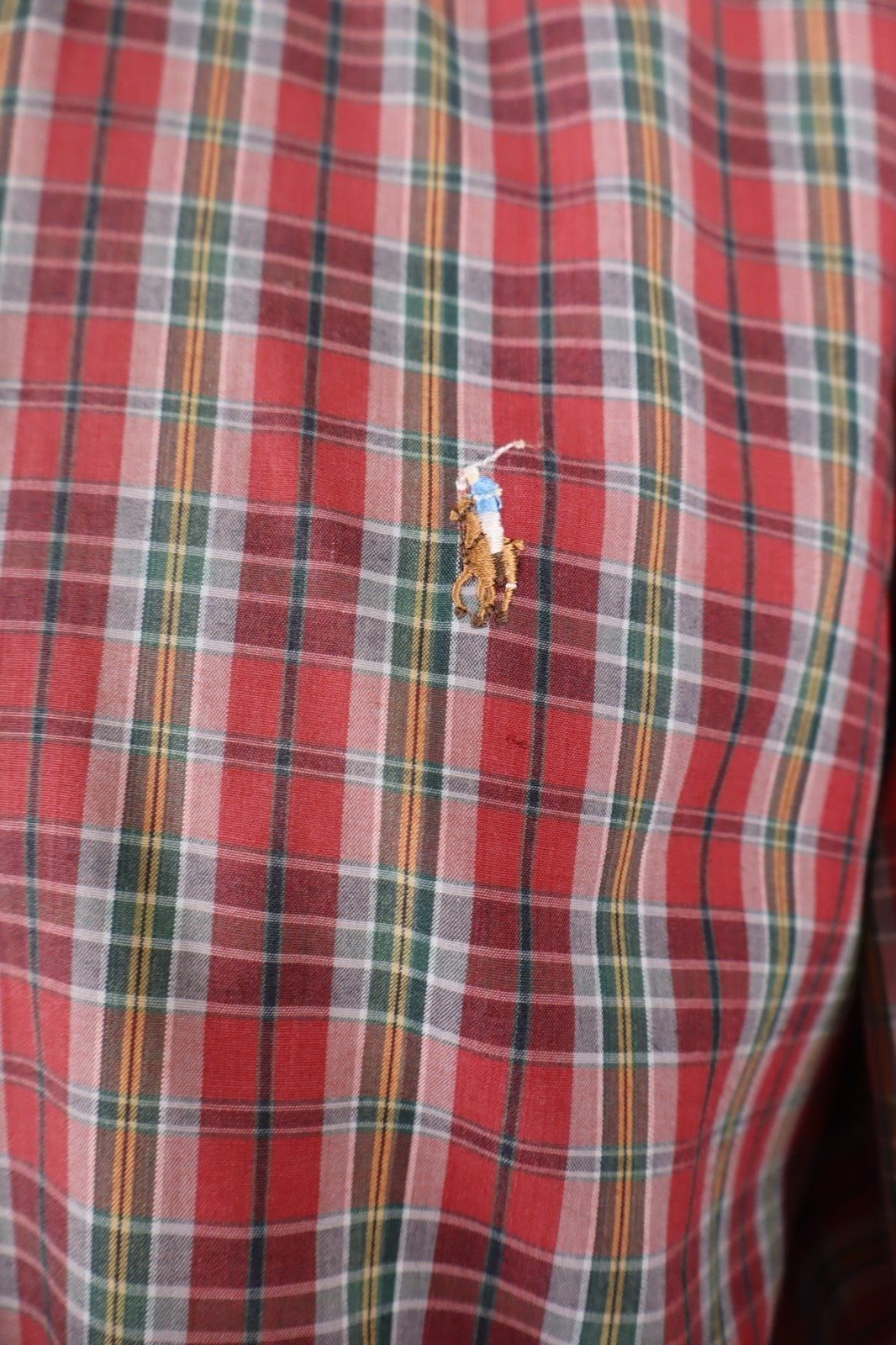 POLO RALPH LAUREN CAMICIA UOMO COTONE TG 20 MAN CASUAL VINTAGE COTTON SHIRT LOGO