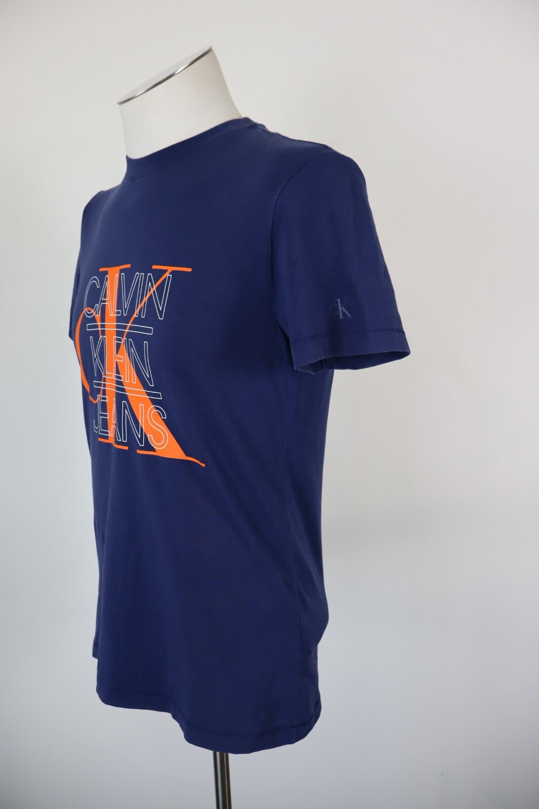 CALVIN KLEIN CK MAGLIA T-SHIRT UOMO TG. S MAN SHIRT CASUAL VINTAGE LOGO COTONE