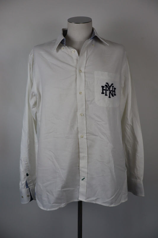TOMMY HILFIGER CAMICIA UOMO TG. L MAN CASUAL SHIRT VINTAGE SHIRT COTONE COTTON