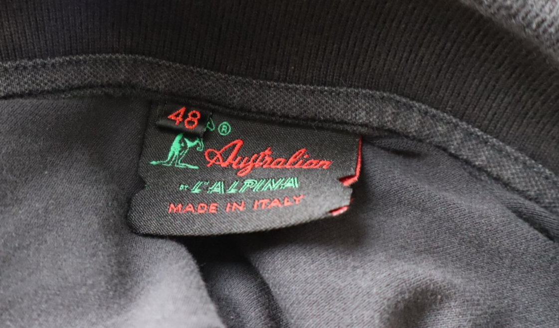 AUSTRALIAN MAGLIA POLO UOMO COTONE TG. 48 MAN SHIRT CASUAL VINTAGE COTTON