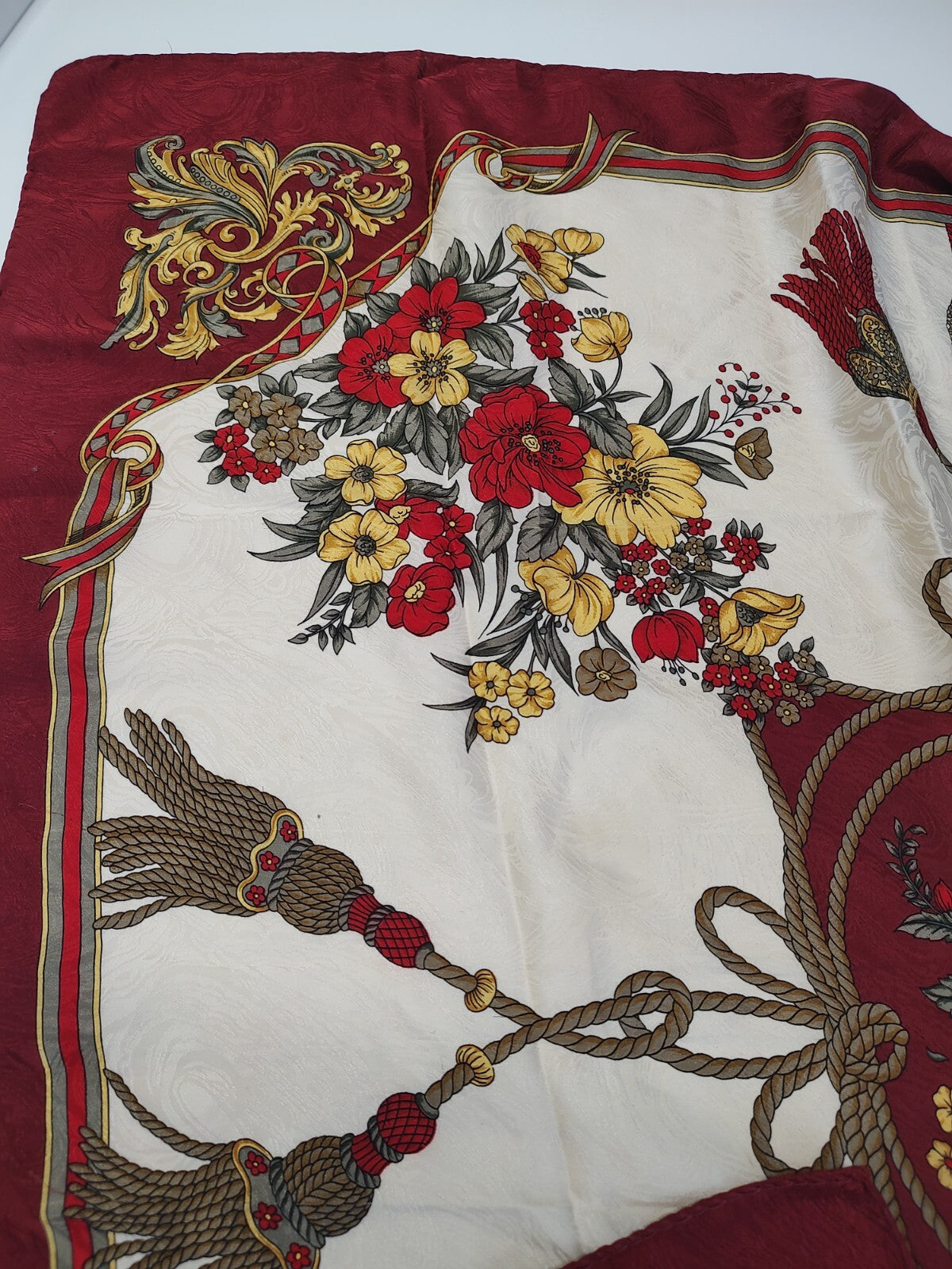 FOULARD 100% SILK SETA SCARVES SCARF SQUARE MADE ITALY