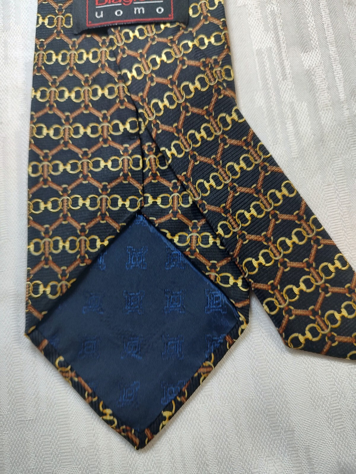 BIAGIOTTI 100% SILK TIE SETA CRAVATTA NECKTIE MADE IN ITALIA CLASSIC