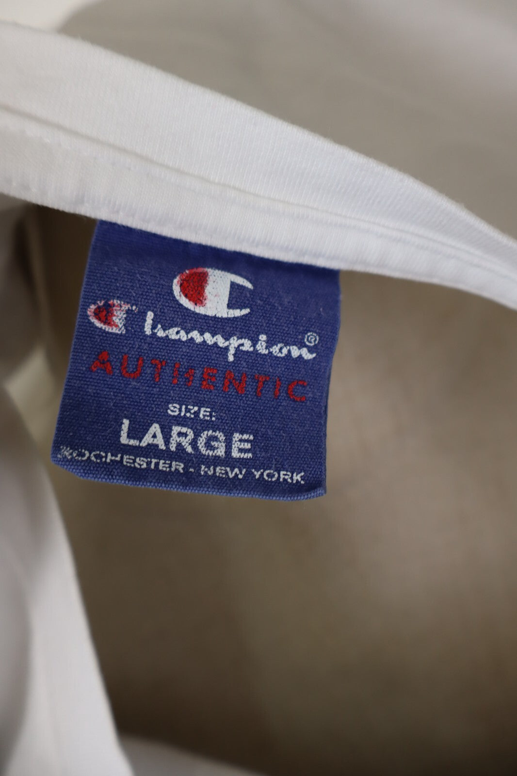 CHAMPION MAGLIA DONNA TG. L WOMAN CASUAL VINTAGE T- SHIRT TOP COTONE