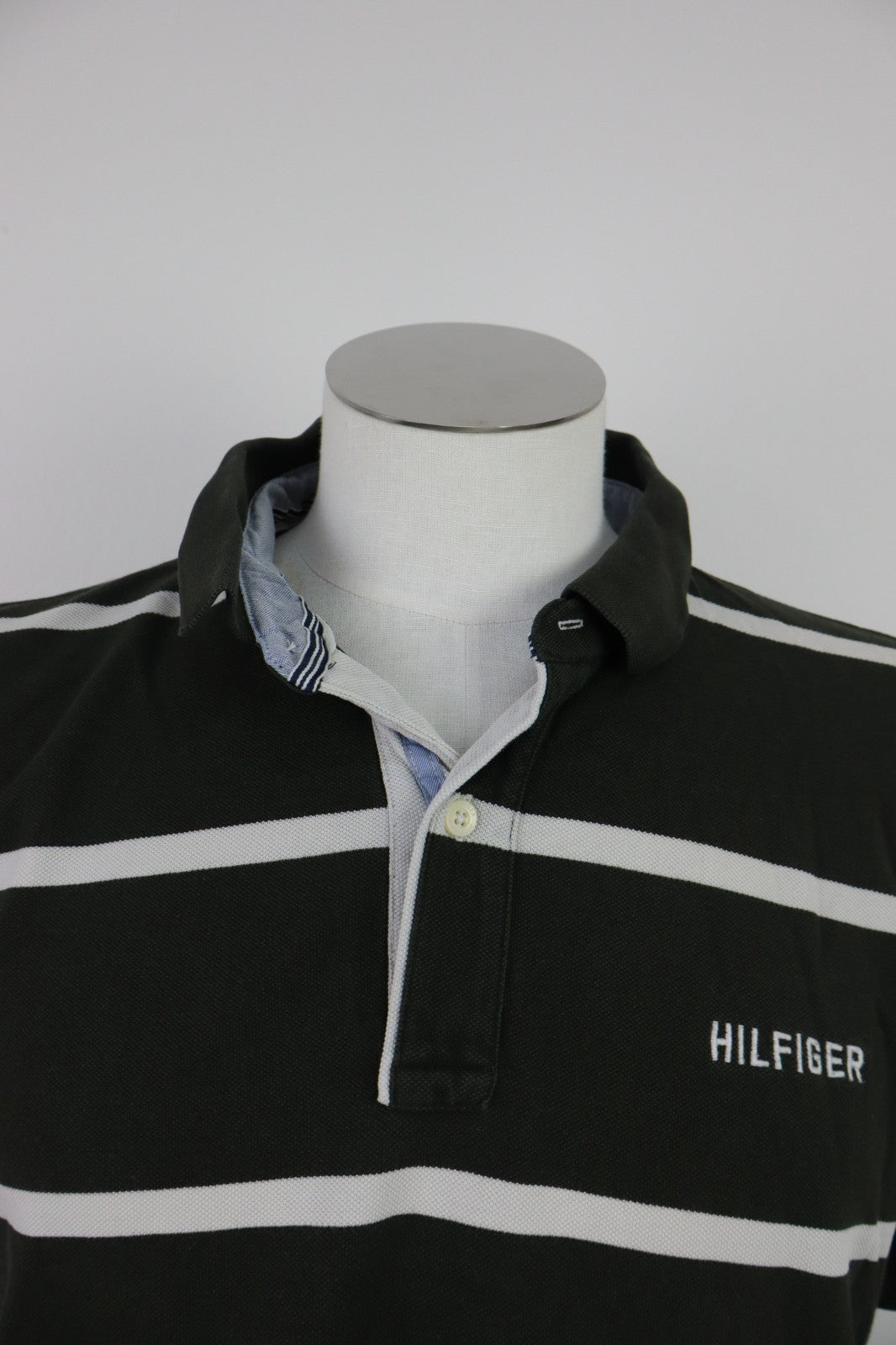 TOMMY HILFIGER POLO MAGLIA UOMO TG XL MAN T-SHIRT CASUAL VINTAGE COTONE