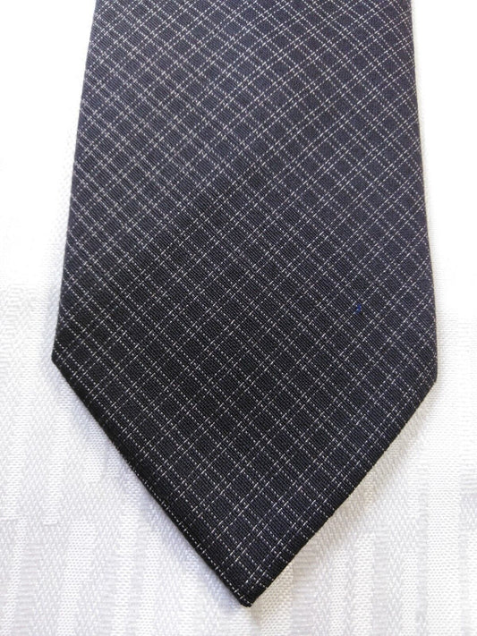 MARIELLA BURANI 100% LANA WOOL TIE CRAVATTA NECKTIE ITALY VINTAGE CLASSIC