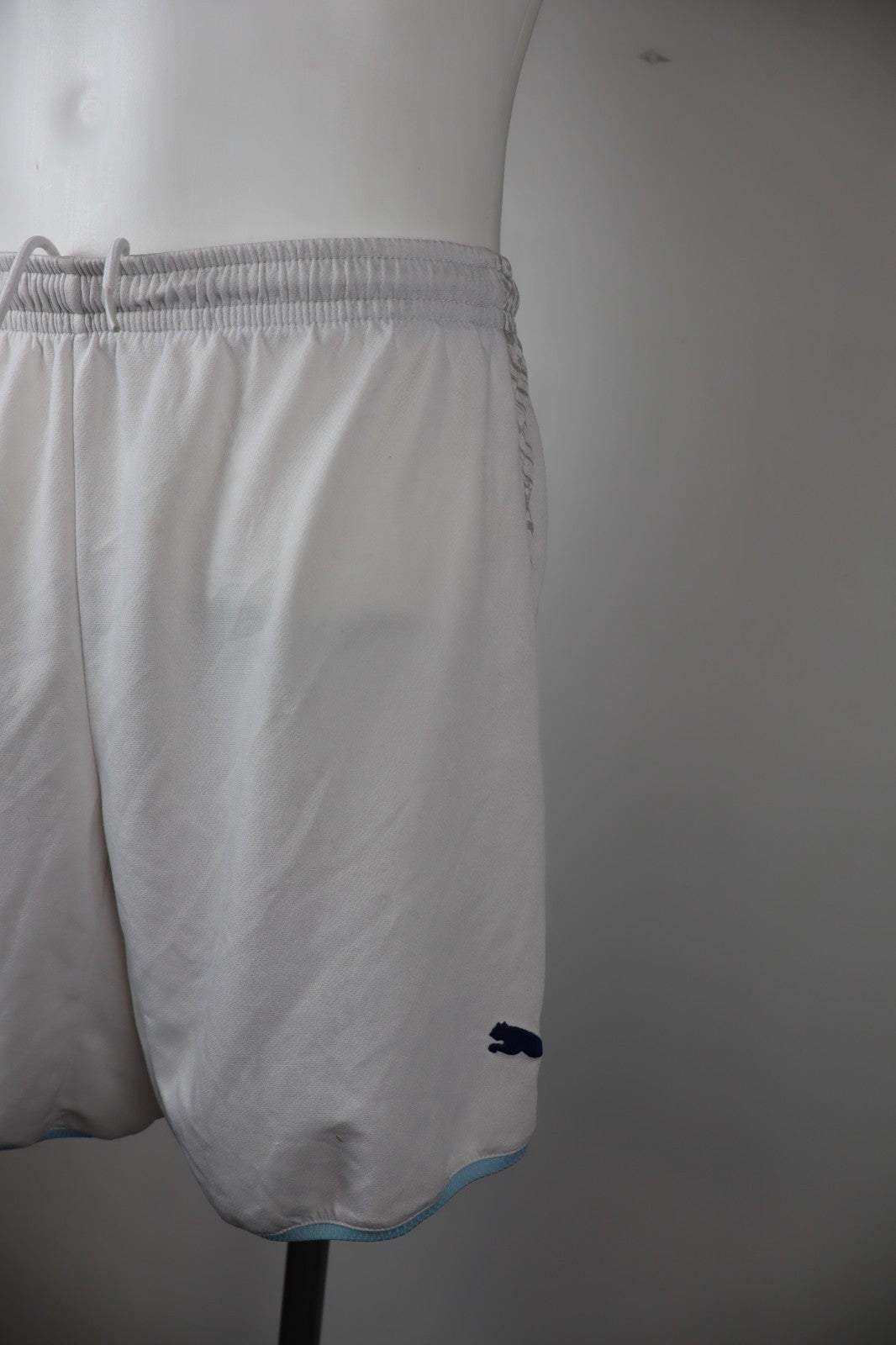 PUMA SS LAZIO PANTALONCINI CALCIO SPORT UOMO TG M VINTAGE MEN SOCCER SHORTS