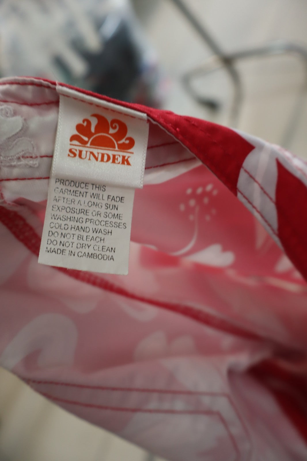 SUNDEK COSTUME PANTALONCINO MARE UOMO TG 4 MEN SWIMSUIT VINTAGE CASUAL