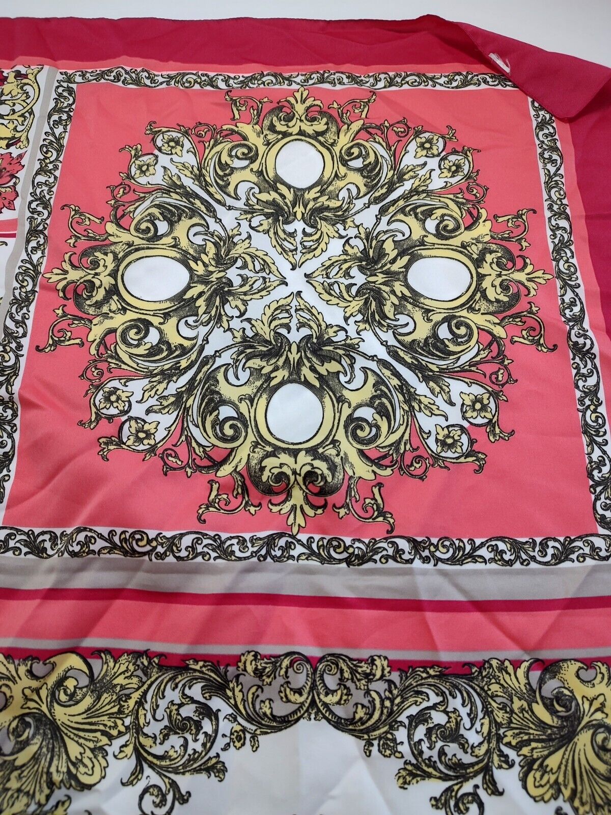 FOULARD 100% SILK SETA SCARVES SCARF SQUARE MADE IN ITALY