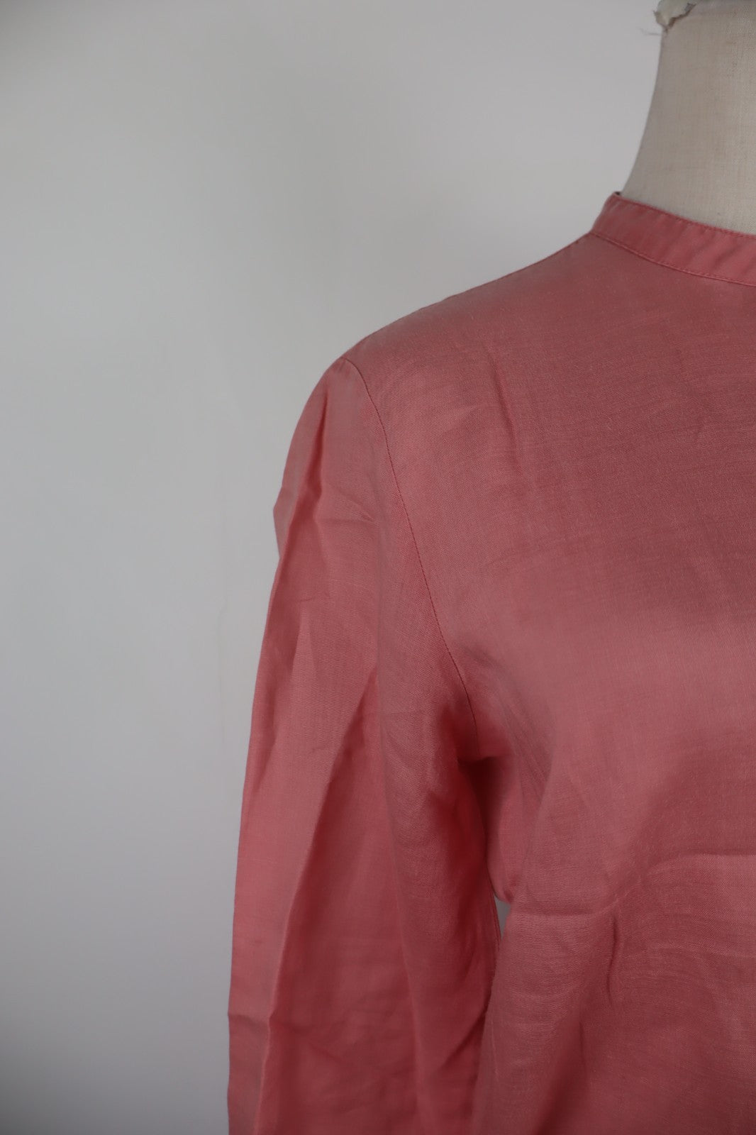 GAP CAMICIA MANICA LUNGA DONNA TG. M WOMAN SHIRT CASUAL VINTAGE COTONE LINO