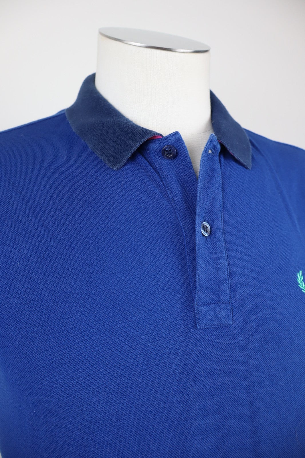 FRED PERRY MAGLIA POLO UOMO COTONE TG M MAN COTTON T-SHIRT CASUAL VINTAGE LOGO