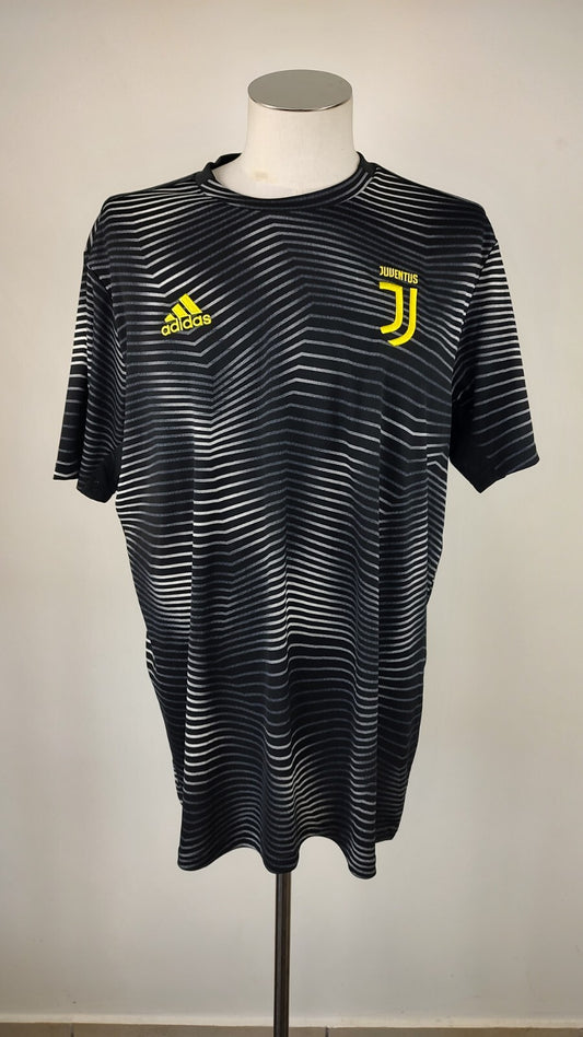ADIDAS JUVENTUS MAGLIA CALCIO UOMO Tg XL SOCCER JERSEY TRIKOT VINTAGE PRE-MATCH