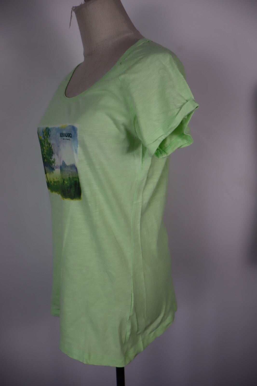 KILIMANGIARO MAGLIA DONNA T-SHIRT TG. L WOMAN CASUAL VINTAGE SHIRT COTONE