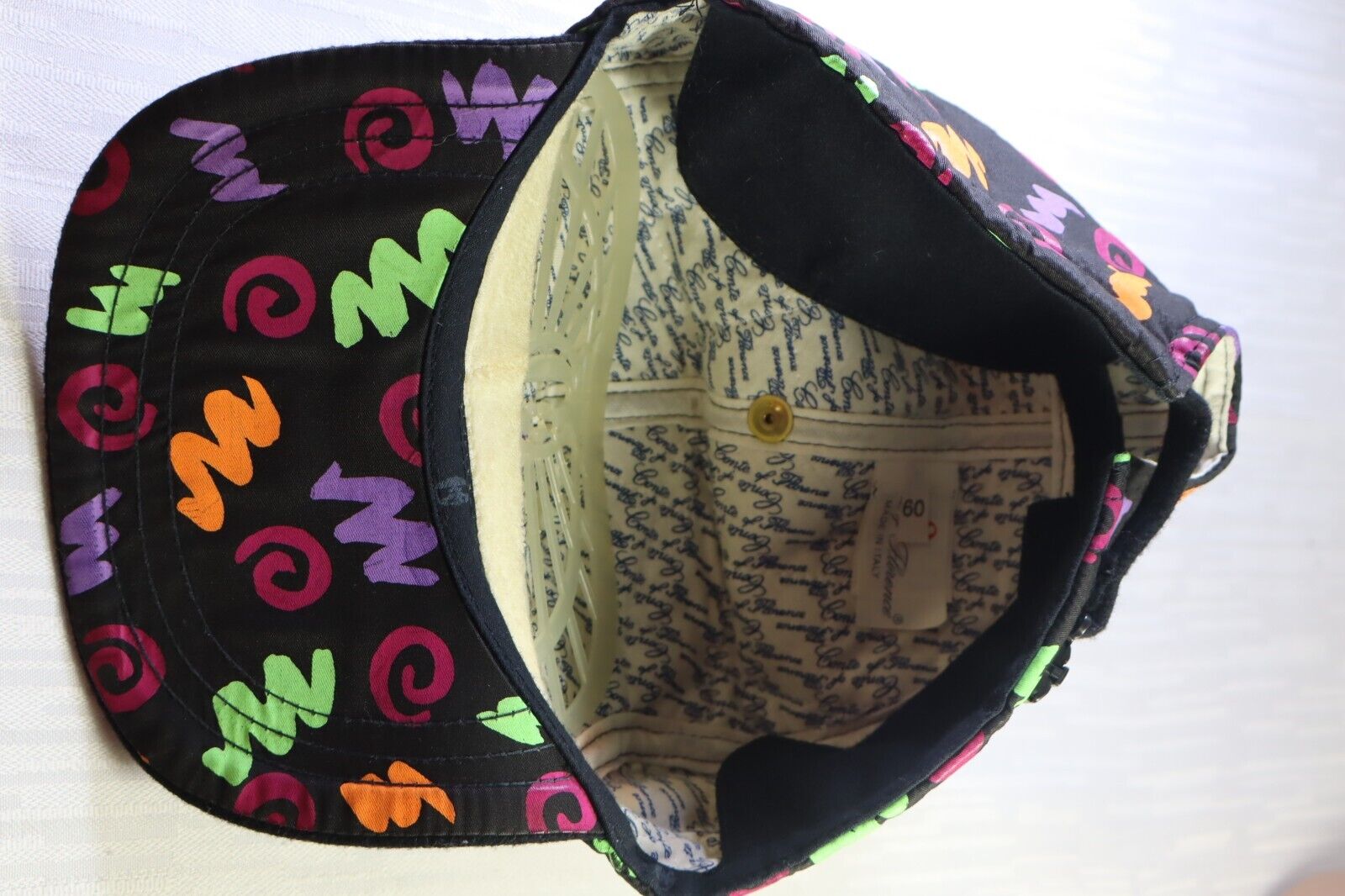 CONTE OF FLORENCE CAPPELLO TAGLIA 60 BERRETTO UOMO DONNA HAT CAP VINTAGE SPORT