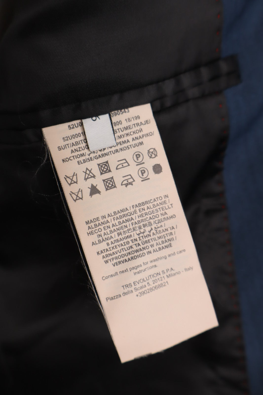 TRUSSARDI JEANS BLAZER GIACCA UOMO Tg 46 MAN JACKET VINTAGE CASUAL DUE BOTTONI