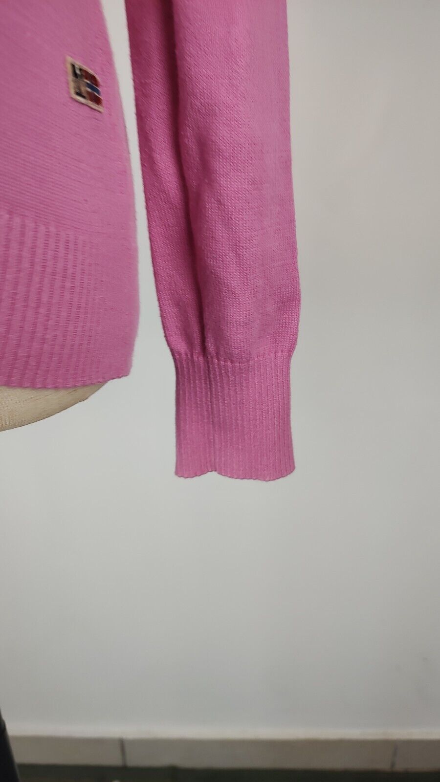 NAPAPIJRI MAGLIONE COTONE DONNA Tg. XS WOMAN CASUAL SWEATER MADE ITALY