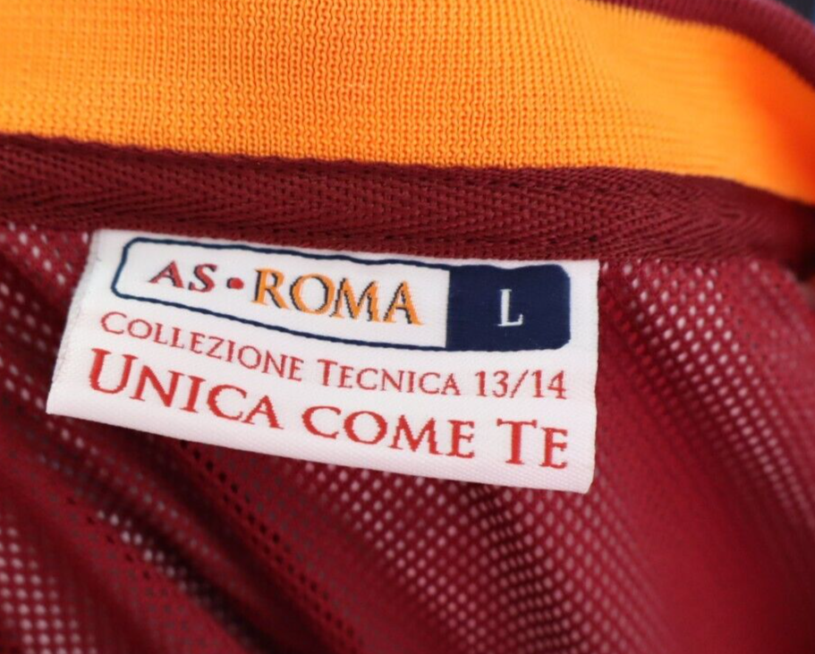 AS ROMA GIUBBINO K-WAY IMPERMEABILE CALCIO UOMO Tg L MAN SPORT JACKET