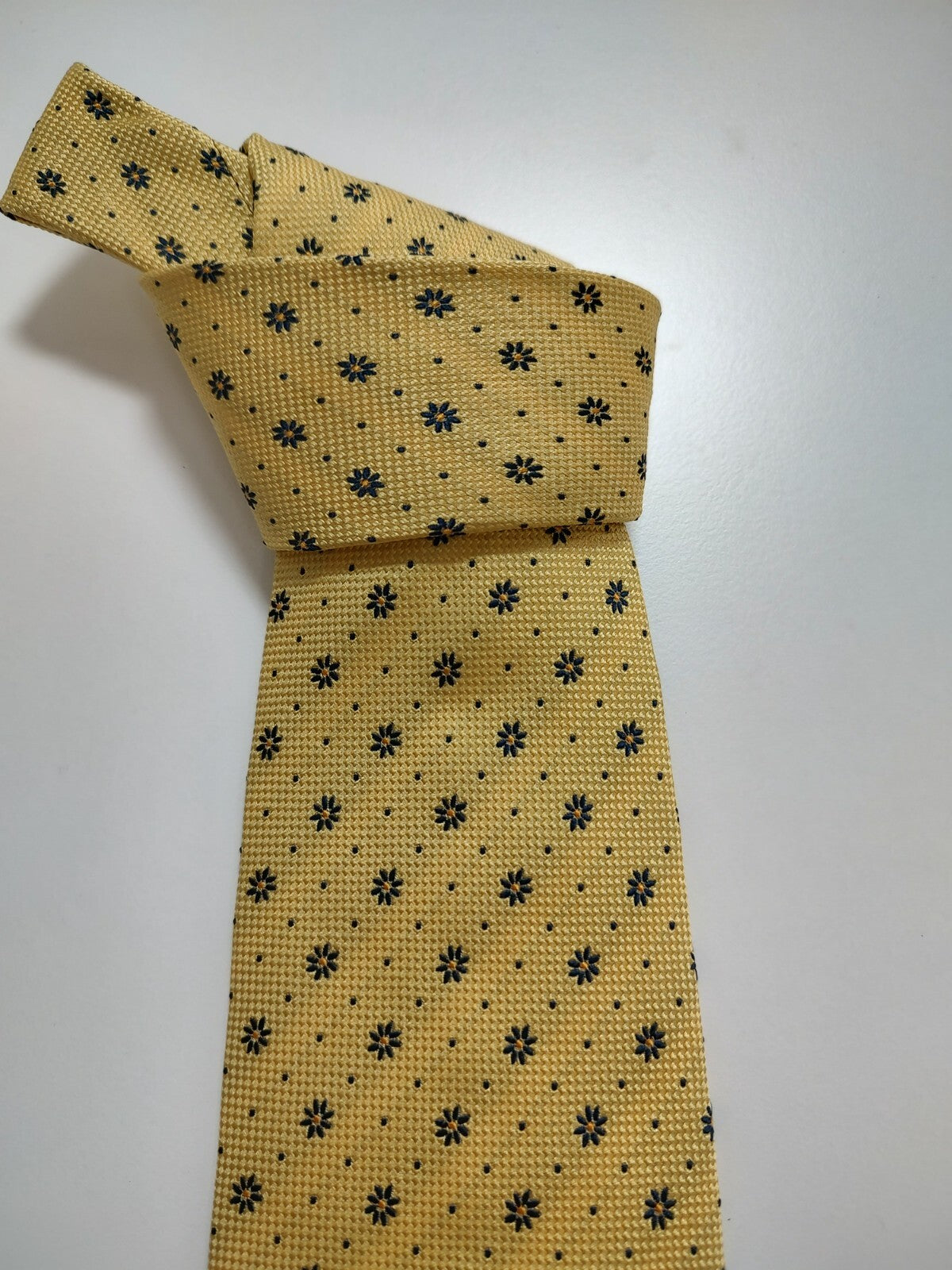 LES COPAINS 100% SILK TIE SETA CRAVATTA NECKTIE MADE IN  ITALY CLASSIC