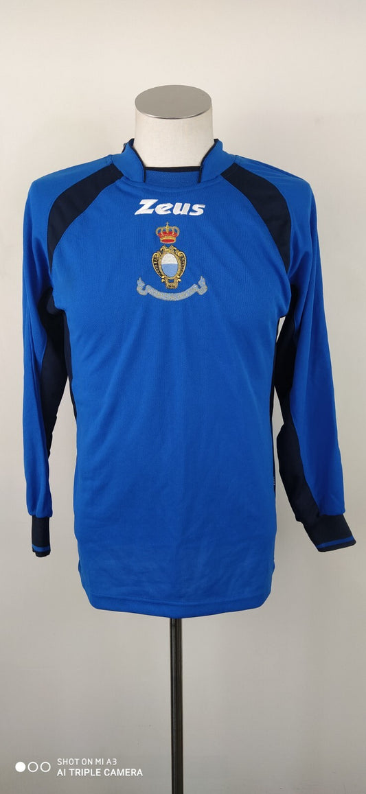 ZEUS MAGLIA CALCIO UOMO Tg S T-SHIRT SOCCER MAN VINTAGE CARTELLINO TAG