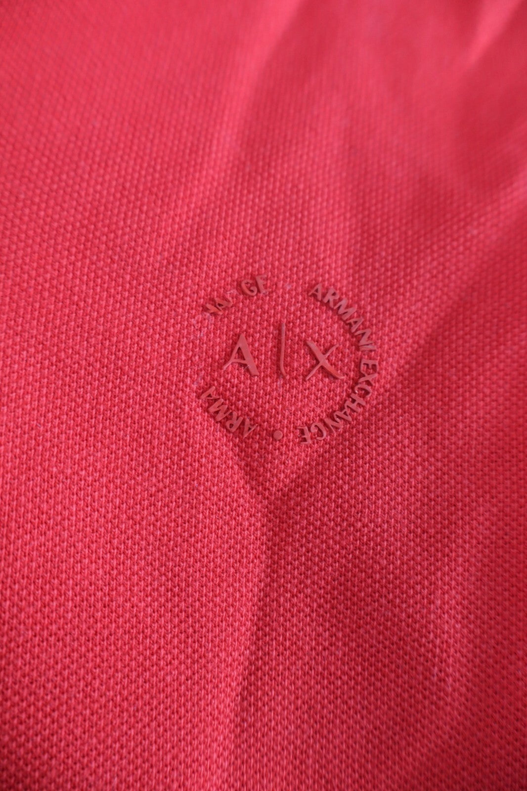 AX ARMANI EXCHANGE POLO MAGLIA UOMO TG. L MAN T-SHIRT VINTAGE CASUAL COTONE