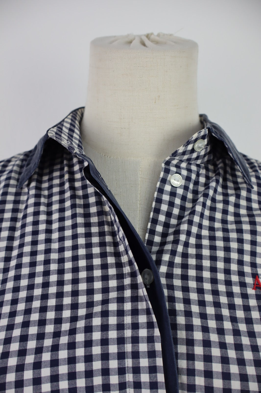 AJ ARMANI JEANS CAMICIA DONNA TG. 38 WOMAN SHIRT CASUAL VINTAGE  COTONE