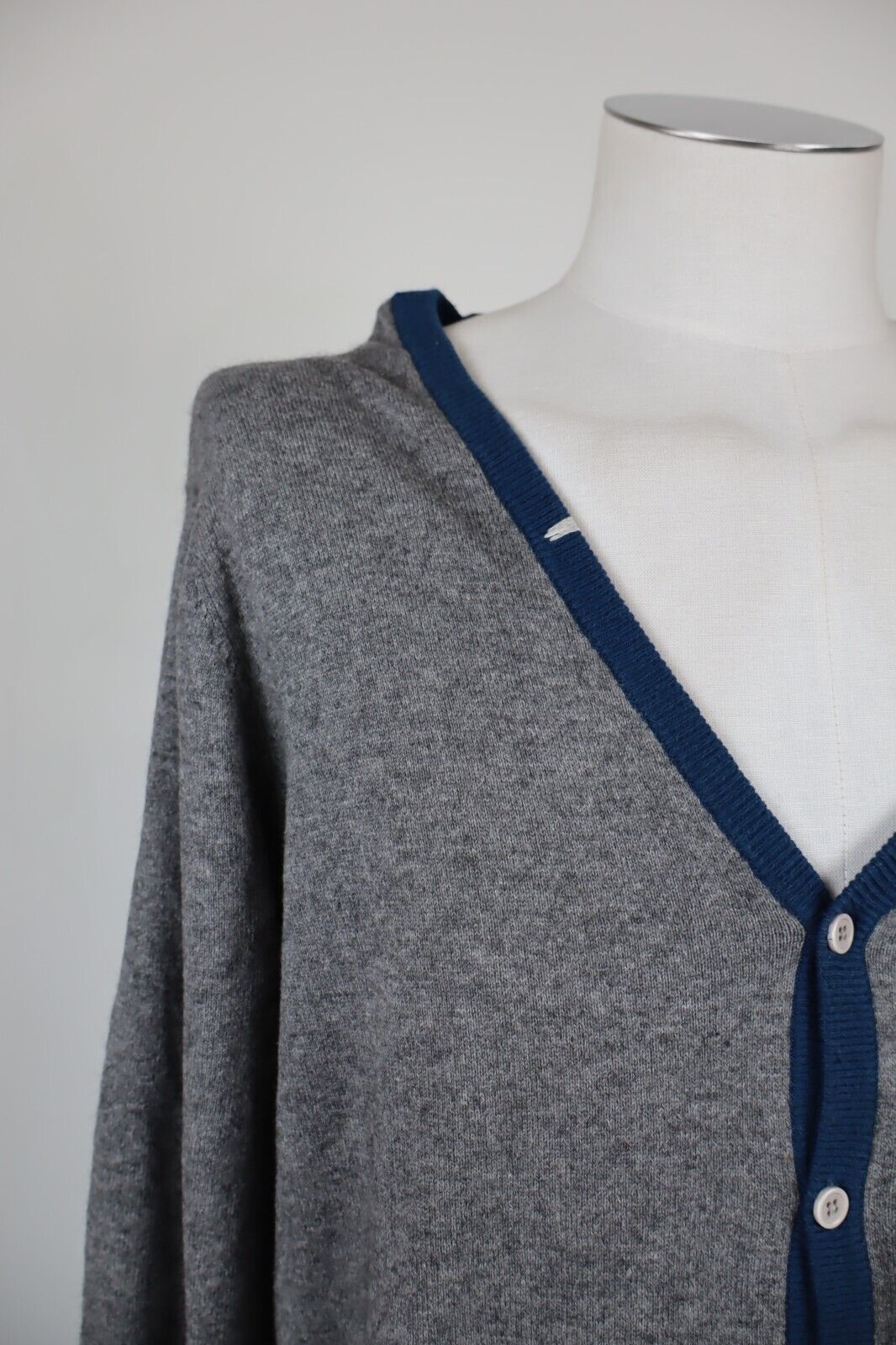 SUN68 CARDIGAN MAGLIONE VINTAGE UOMO Tg. M MAN SWEATER CASUAL COTONE CASHMERE