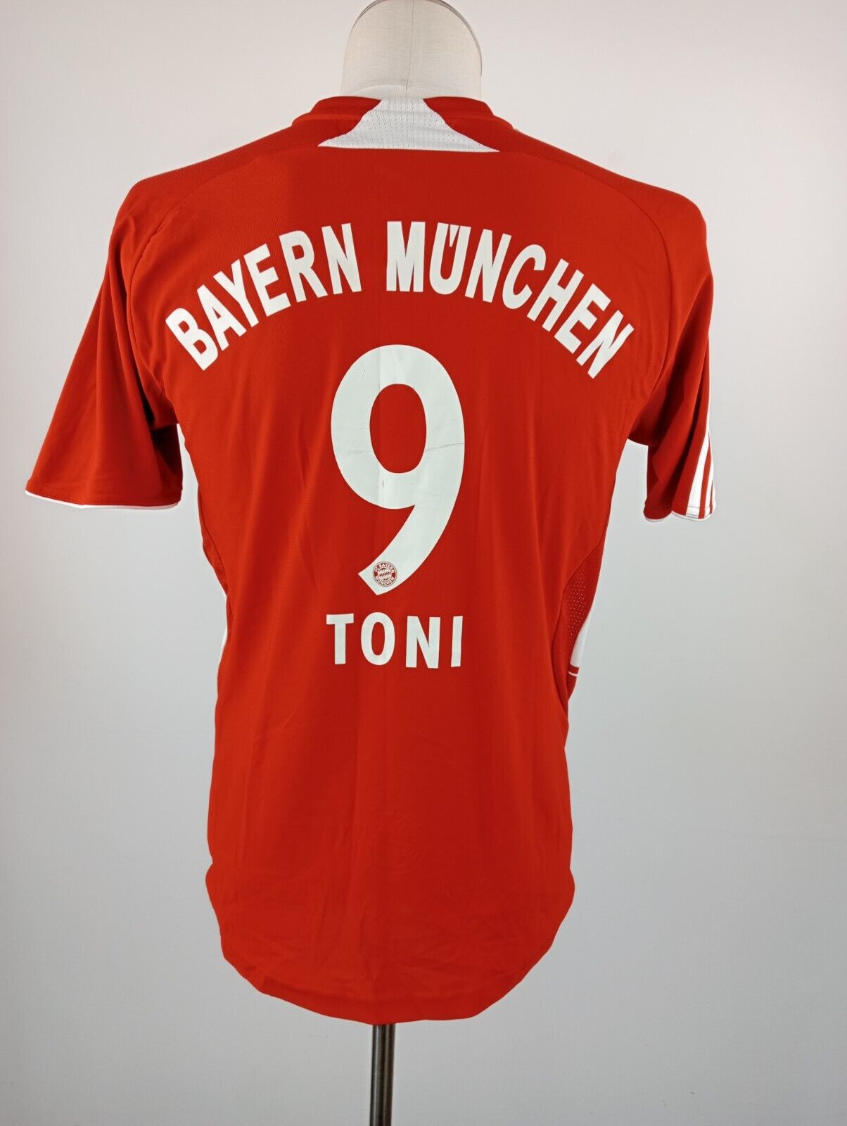 ADIDAS FC BAYERN N 9 MAGLIA CALCIO RAGAZZO 14 ANNI SOCCER TRIKOT JERSEY VINTAGE