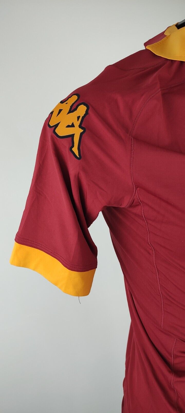 KAPPA ROMA N. 10 TOTTI COMPLETO CALCIO UOMO Tg L FOOTBALL JERSEY SPORT VINTAGE