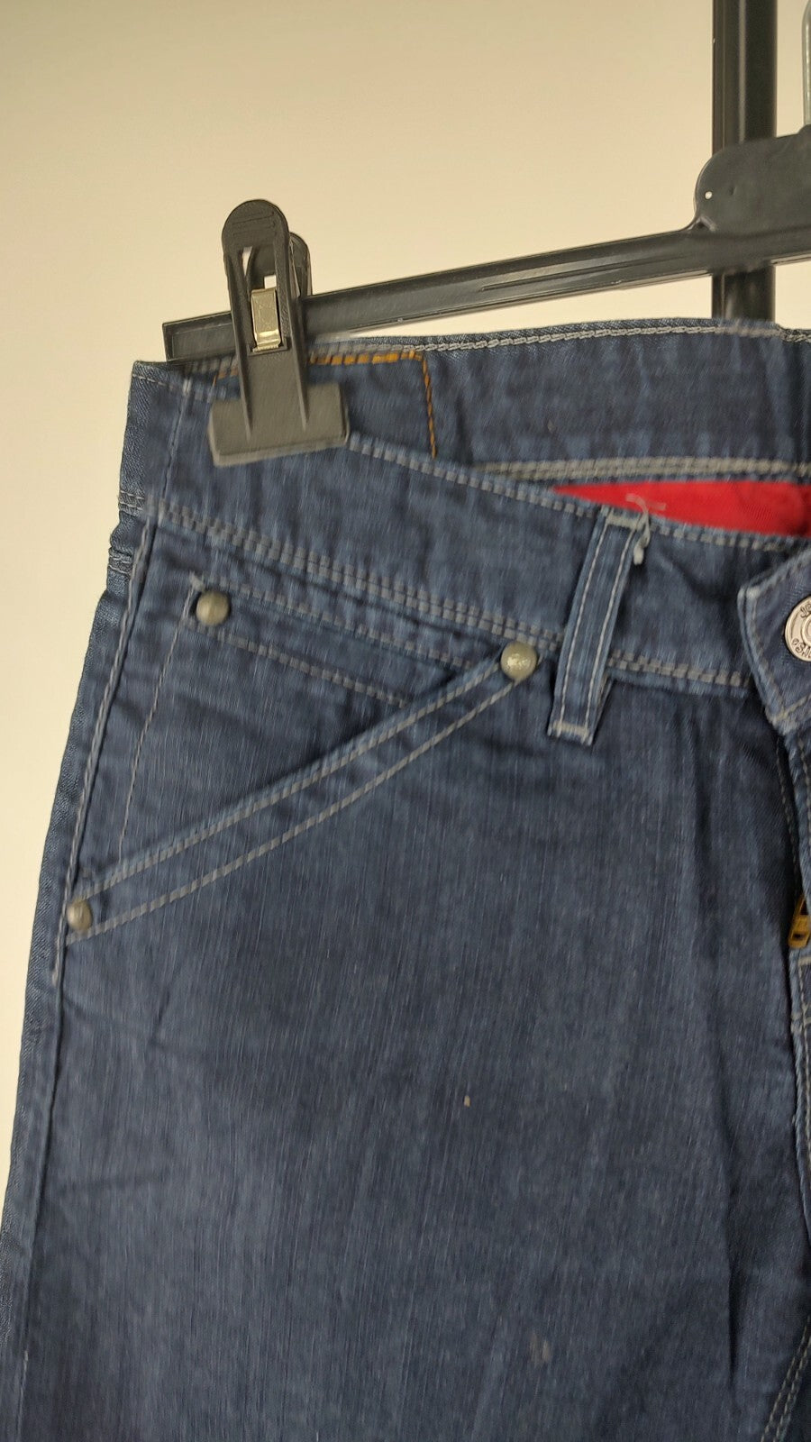 LEVI'S PANTALONCINO JEANS DENIM DONNA TG 28 WOMAN PANTS SHORT VINTAGE
