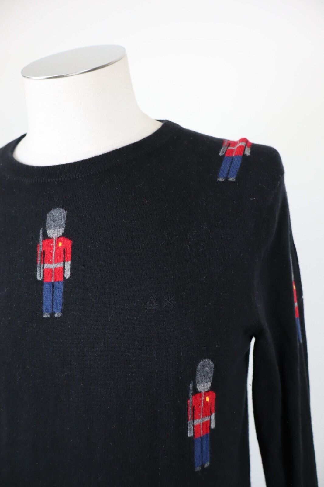 SUN68 MAGLIONE UOMO Tg. S MAN SWEATER CASUAL VINTAGE COTONE LANA