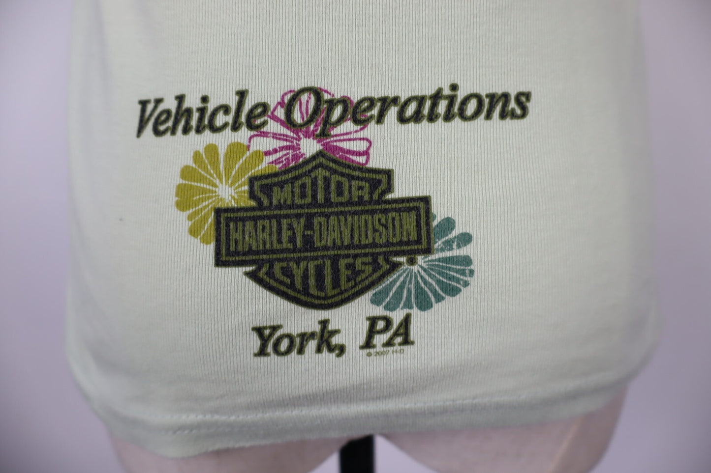 HARLEY DAVIDSON MAGLIA DONNA TG. S WOMAN CASUAL VINTAGE TOP T-SHIRT COTONE