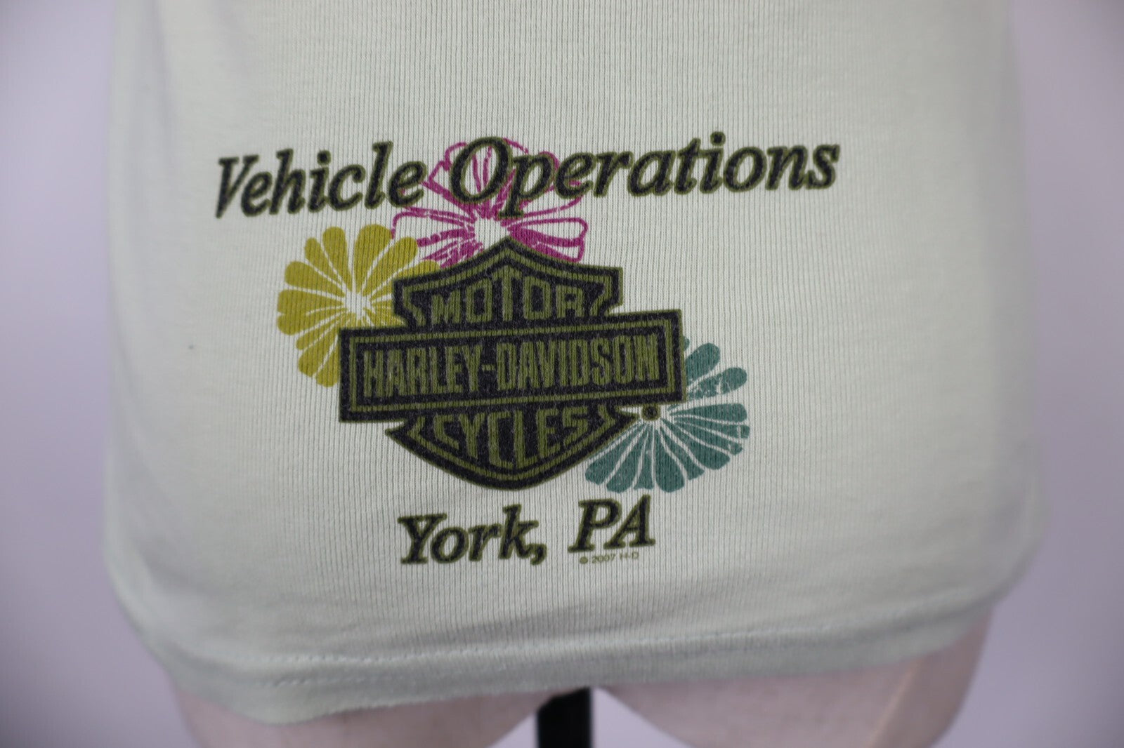 HARLEY DAVIDSON MAGLIA DONNA TG. S WOMAN CASUAL VINTAGE TOP T-SHIRT COTONE