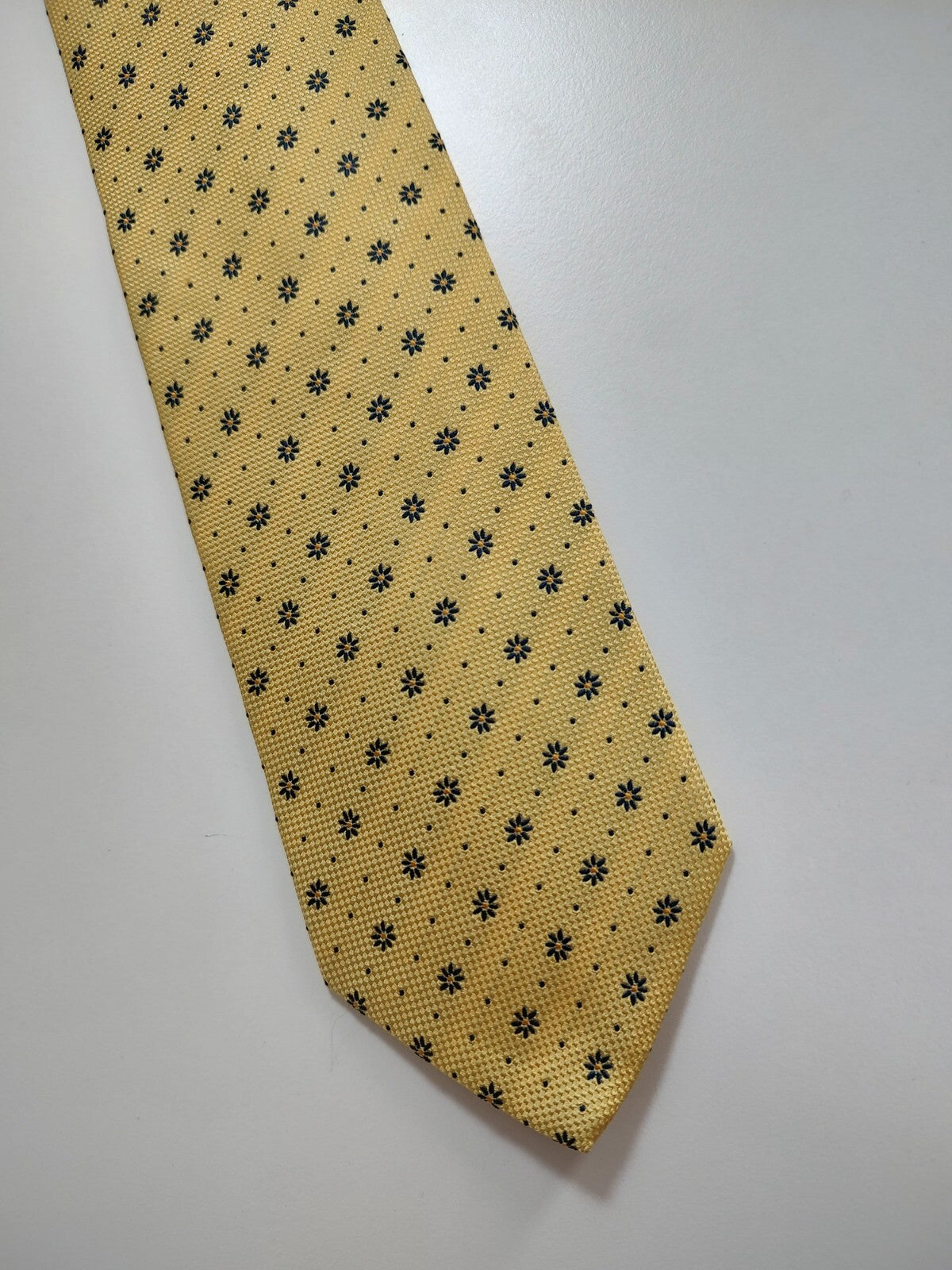 LES COPAINS 100% SILK TIE SETA CRAVATTA NECKTIE MADE IN  ITALY CLASSIC