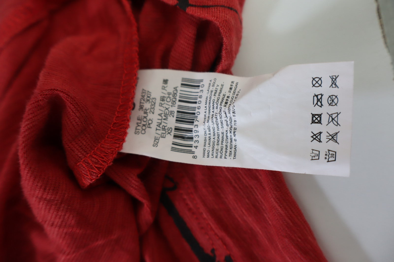 DESIGUAL MAGLIA DONNA TG. XS WOMAN CASUAL VINTAGE T-SHIRT TOP VISCOSA COTONE