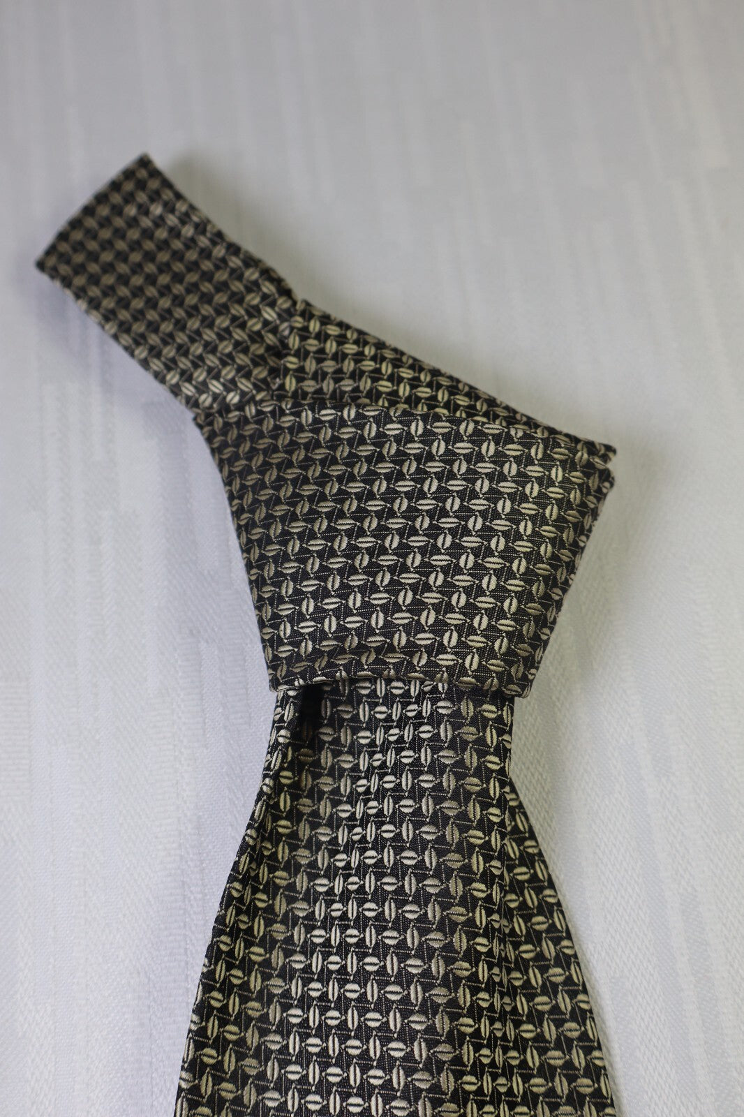 ENRICO COVERI VIALE MORIN 100%  SILK TIE SETA CRAVATTA NECKTIE MADE IN ITALY