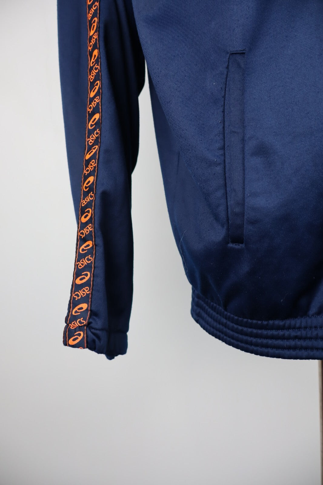 ASICS GIACCA SPORTIVA UOMO Tg. L MAN VINTAGE CASUAL SPORT JACKET