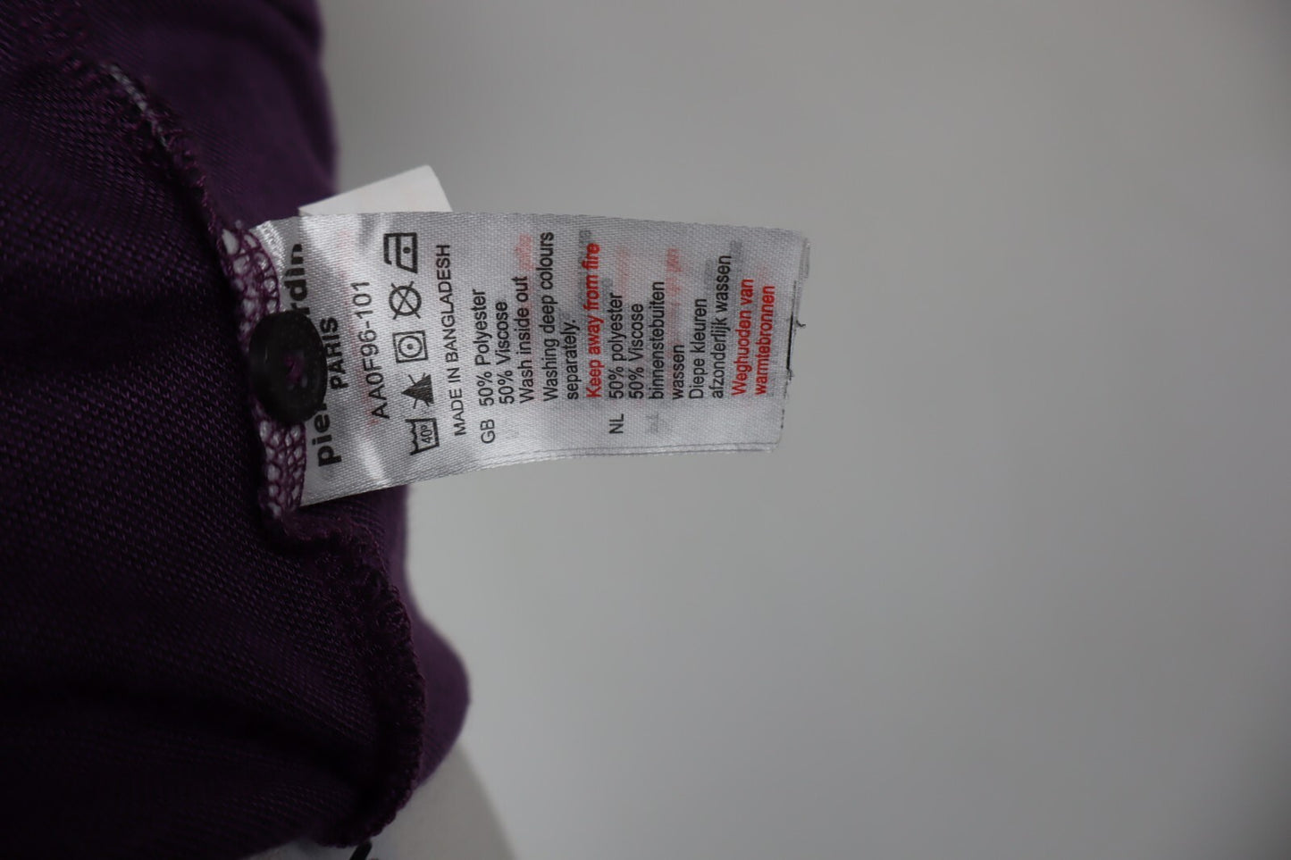 PIERRE CARDIN MAGLIA POLO UOMO TG. S MAN T-SHIRT CASUAL VINTAGE