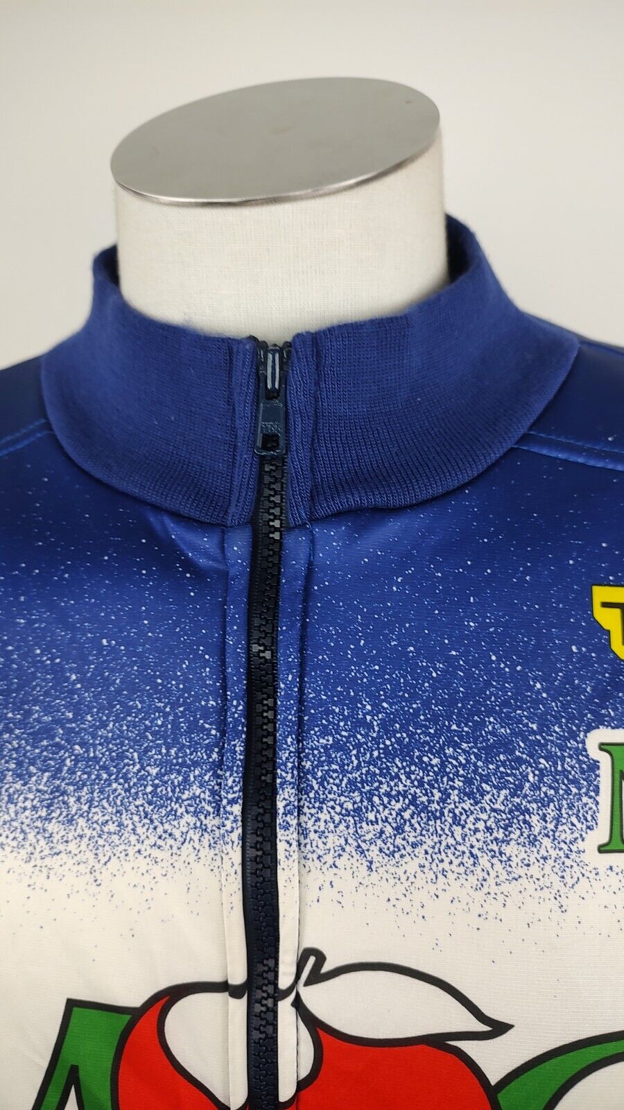 NALINI GIUBBINO IMBOTTITO SPORT CICLISMO UOMO TG. 7 MAN BIKERS VINTAGE JACKET