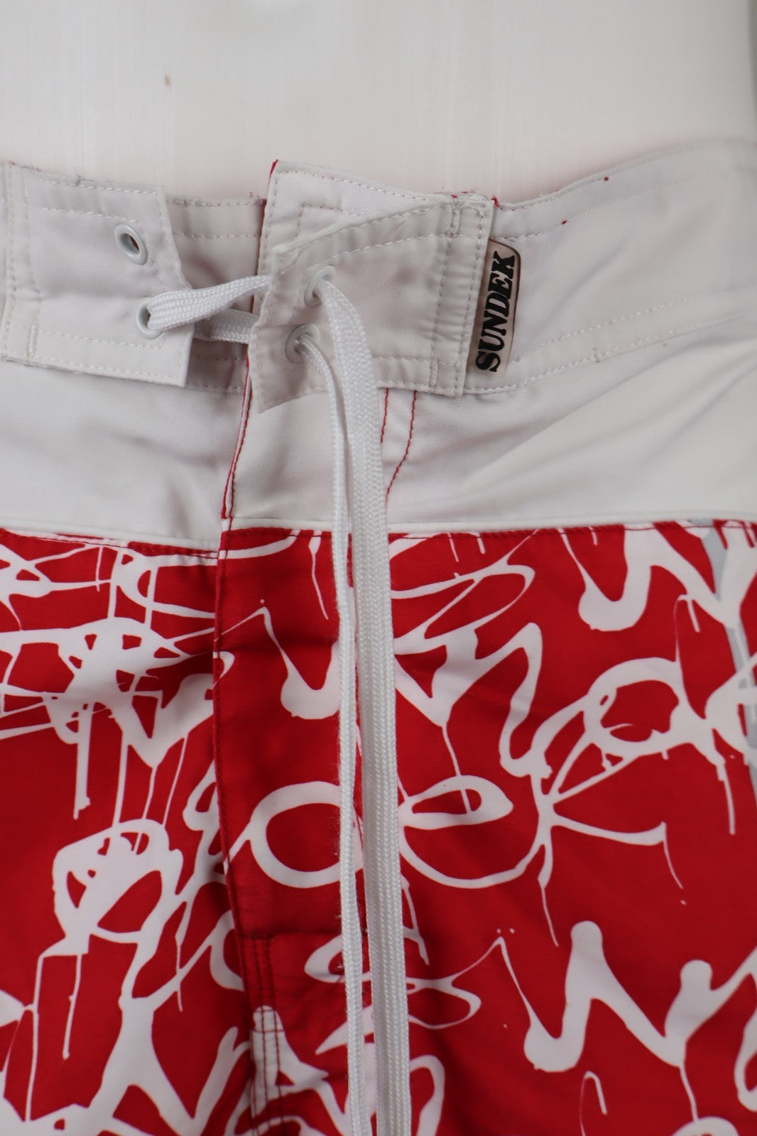 SUNDEK COSTUME PANTALONCINO MARE UOMO 32 MEN SWIMSUIT VINTAGE CASUAL GEOMETRICO