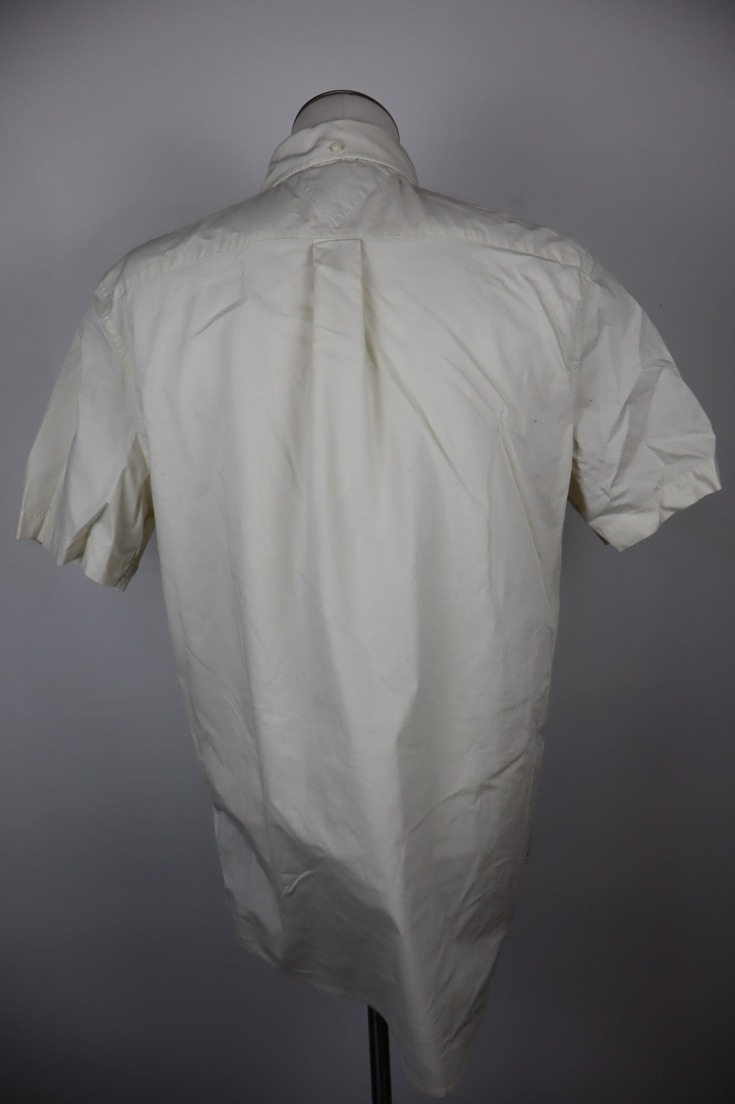 TOMMY HILFIGER CAMICIA UOMO TG. M MAN CASUAL VINTAGE SHIRT COTONE LOGO