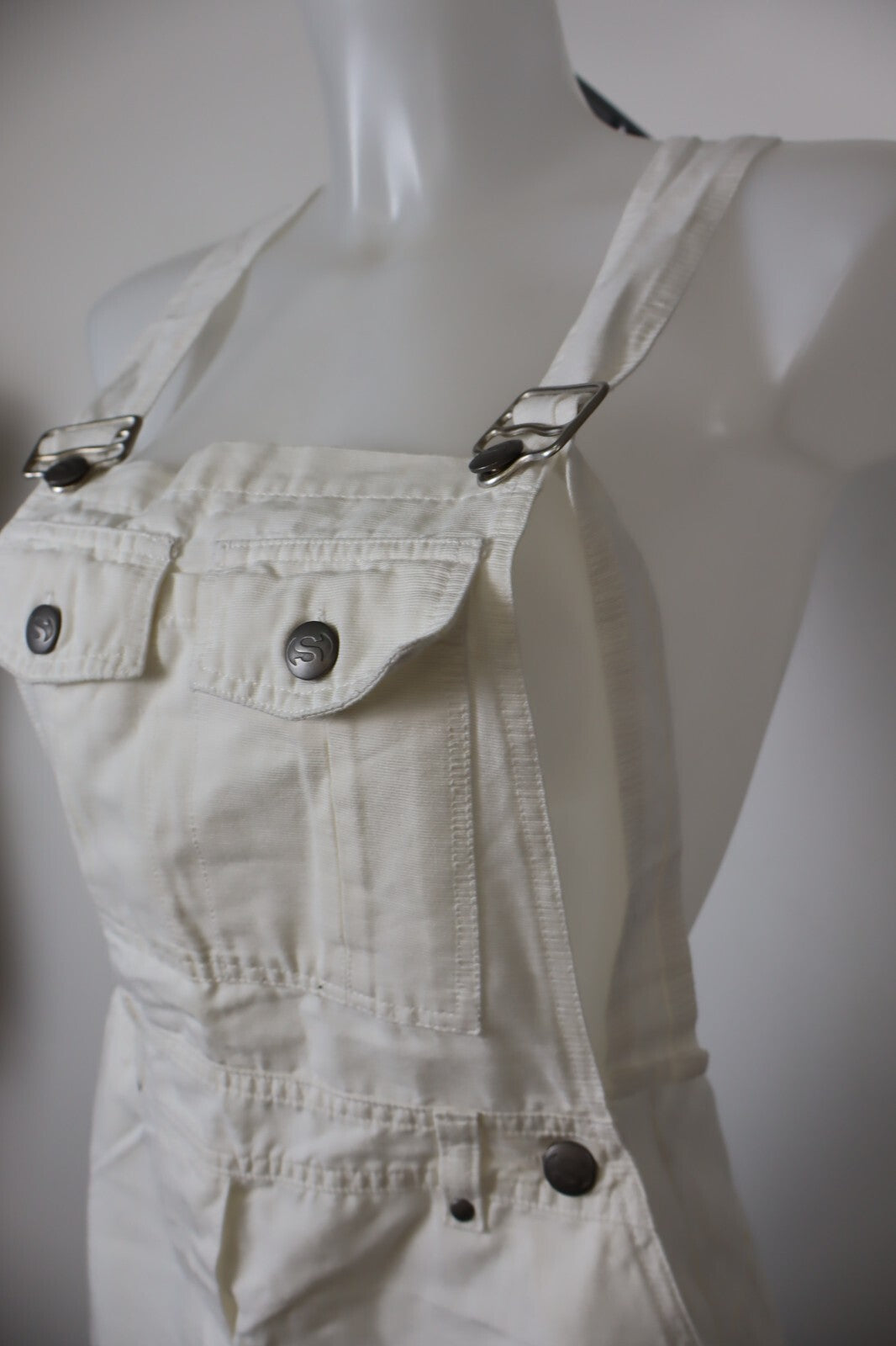 SUPERGA COMPLETO DONNA GONNA Tg. 40 SALOPETTE ONE PIECE VINTAGE CASUAL DENIM