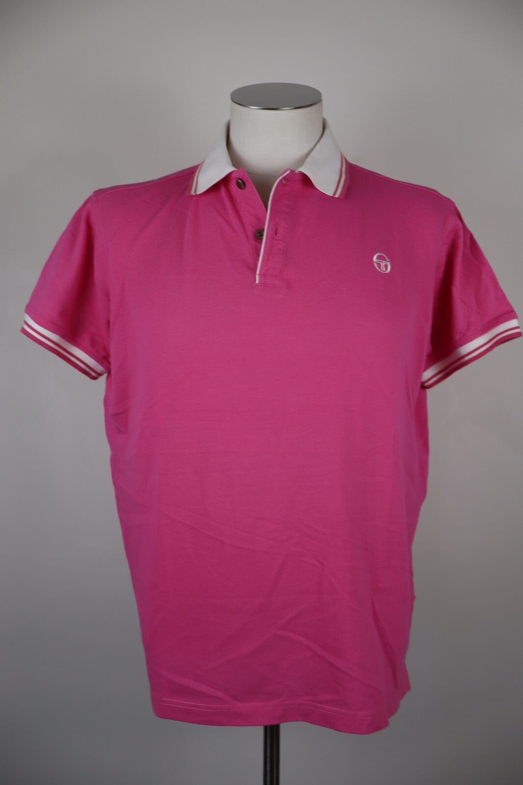 SERGIO TACCHINI MAGLIA POLO COTONE UOMO TG. XL MAN T-SHIRT CASUAL VINTAGE