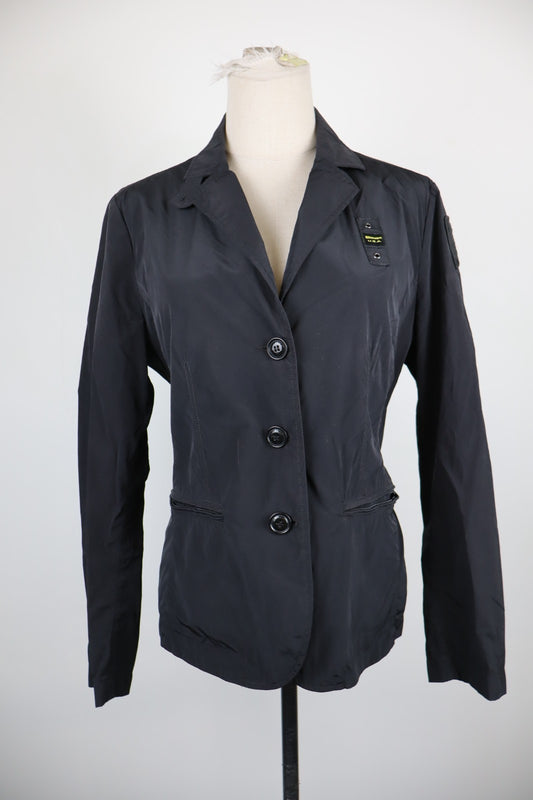 BLAUER GIUBBINO LEGGERO GIACCA BOTTONI DONNA TG L WOMAN CASUAL JACKET VINTAGE