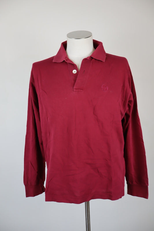 SERGIO TACCHINI MAGLIA POLO UOMO TG. 4 IV MAN T-SHIRT CASUAL VINTAGE