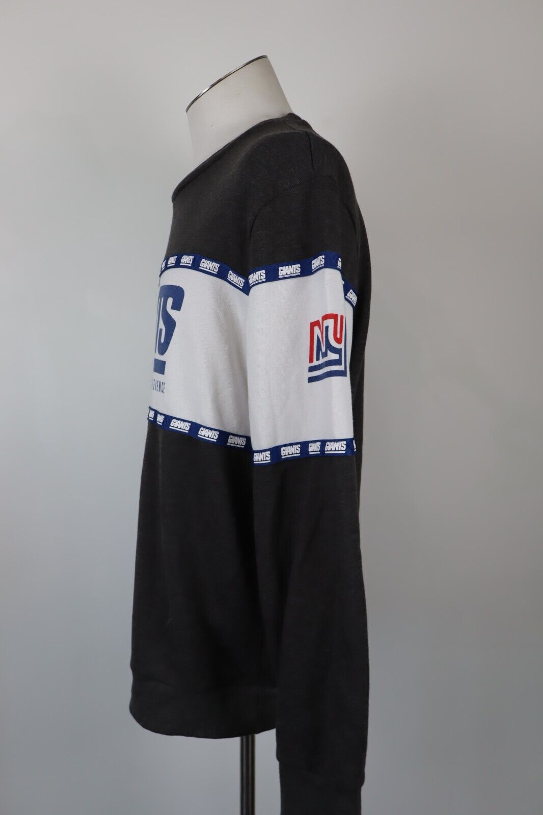 NFL RUGBY GIANTS FELPA MAGLIA UOMO TG L MAN SPORT  SWEATSHIRT CASUAL VINTAGE