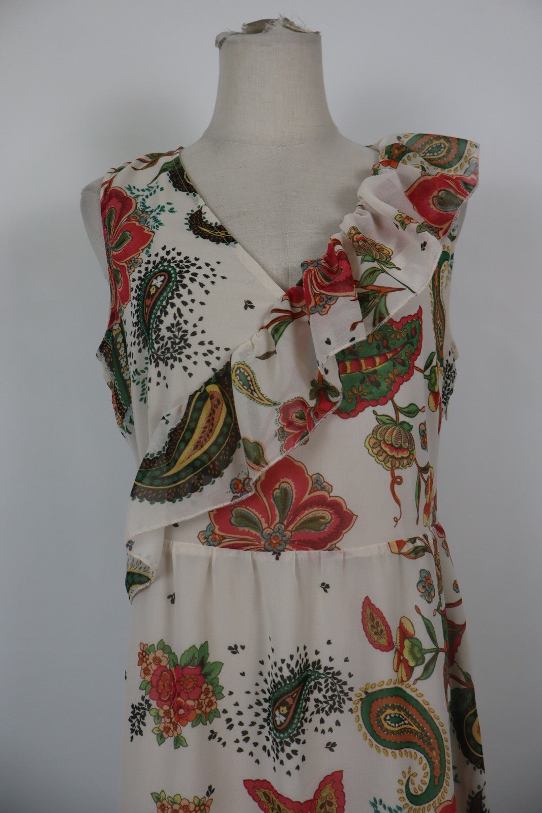 LIU JO VESTITO DONNA TG. L WOMAN CASUAL VINTAGE DRESS ABITO