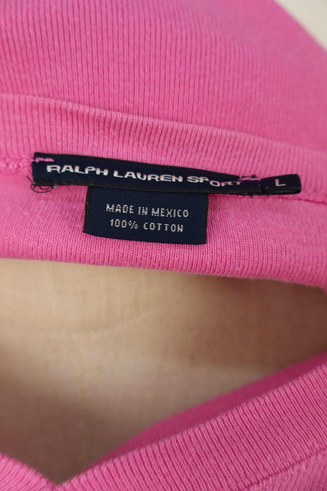 RALPH LAUREN MAGLIA DONNA TG. L WOMAN CASUAL T-SHIRT VINTAGE COTONE