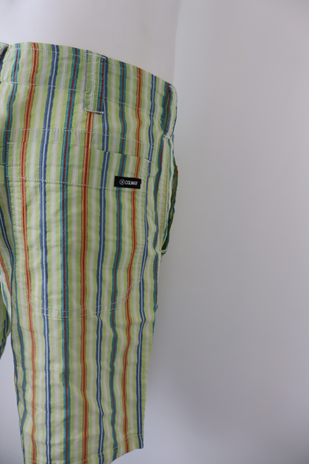 COLMAR BERMUDA PANTALONE SHORTS UOMO TG 48 MAN VINTAGE CASUAL PANTS COTONE