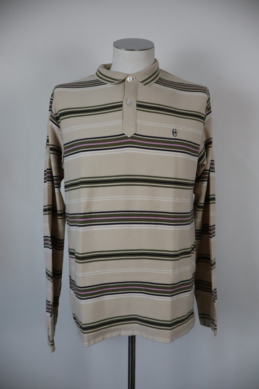 CONTE OF FLORENCE MAGLIA POLO UOMO TG. L MAN POLO SHIRT CASUAL VINTAGE COTONE