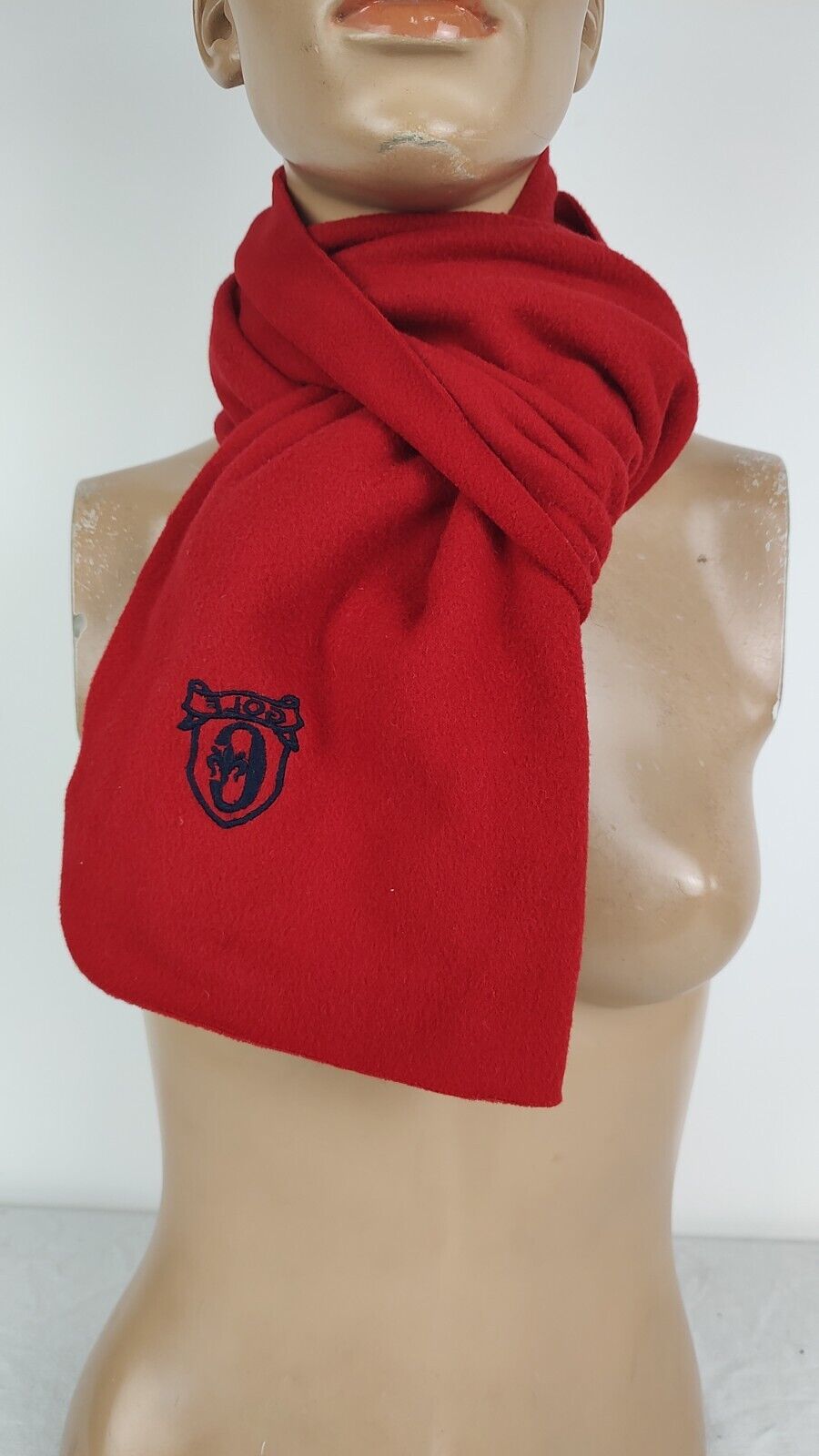 CONTE OF FLORANCE SCIARPA PILE UOMO DONNA WOMAN MAN VINTAGE CASUAL SCARF